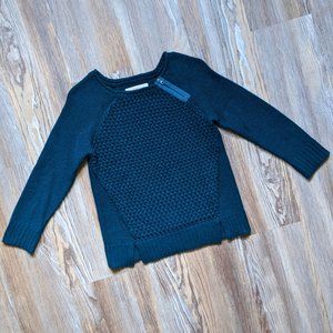 Ann Taylor LOFT / Dark Teal / Knit / Pullover / Crew Neck / Size: XS